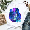 Star Wars Bright Classic Neon Poster Art Graphic T-Shirt T-Shirt.png