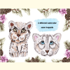 Snow Leopard Watercolor Set_ 1.jpg