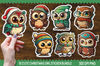 Cute Christmas Owl Sticker Bundle.jpg