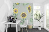 10 Sunflowers watercolor seamless borders.jpg