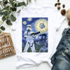 Star Wars Stormtrooper Starry Night Graphic T-Shirt C1 T-Shirt.png