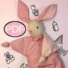 Bunny toy pattern Rabbit toy sewing pattern Tutorial Bunny doll Lovey  Baby doll pattern  Newborn toy 1.jpg