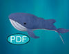 Whale toy pattern Humpback Whale doll sewing pattern Stuffed animals pattern Tutorial PDF Plushie pattern Softie pattern 2.png