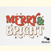 Merry and Bright Christmas SVG Design.png