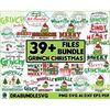 39 Grinchmas PNG Bundle, Merry Grinchmas Svg & Png, Christmas Movie, Funny Christmas Png, Grinchmas, Digital Instant Download.jpg