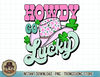 Howdy Go Lucky Cowboy Western Irish Shamrock St Patricks Day T-Shirt copy.jpg