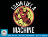 Marvel Iron Man Train Like a Machine Vintage Graphic T-Shirt T-Shirt copy.jpg