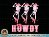 Pink Howdy, Cute Western Cowgirl, Retro Howdy Skeleton Dance T-Shirt copy.jpg