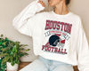 Houston Football Team Shirt, Retro Houston Football Shirt, American Football Shirt, NFL Shirt, Hoodie, Tanktop