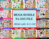 Huge bundle 34.500+ file unique designs,for Cricut, Silhouette, digital, file cut (2).jpg