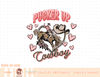 Retro Pucker Up Cowboy Western Cowgirl Valentines Day T-Shirt copy.jpg