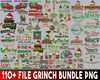 110+ file Grinch bundle png .jpg