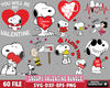 60+ file SNOOPY valentines bundle svg kingbundlesvg.jpg
