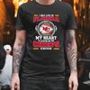 Kansas City Chiefs Shirt, I May Live in Florida But My Heart is Always in the Kansas City Chiefs Kingdom Shirt, NFL Tee