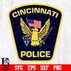 Badge Cincinnati Police svg eps dxf png file.jpg