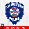 Badge San Bernardino Police svg eps dxf png file.jpg