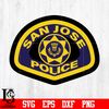 Badge San Jose Police svg eps dxf png file.jpg