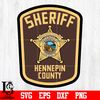 Badge Sheriff Hennepin County svg eps dxf png file.jpg