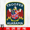 Badge Trooper Alabama Police svg eps dxf png file.jpg