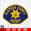 Badge Alameda County Sheriff svg eps dxf png file.jpg
