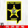 Badge Du Page County Sheriff Illinois svg eps dxf png file.jpg