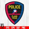 Badge Police Plano Texas svg eps dxf png file.jpg