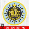 Badge Metro Police Nashville davidson Country svg eps dxf png file.jpg