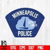 Badge minneapolis city of lakes police svg eps dxf png file.jpg