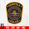 Badge Norfolk police svg eps dxf png file.jpg