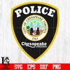 Badge Police City of Chesapeake Virgina 1963 chesapeake  svg eps dxf png file.jpg