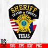 Badge Sheriff Travis County Texas svg eps dxf png file.jpg