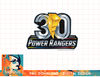 Power Rangers 30th Anniversary Celebration Silver Logo V2 T-Shirt copy.jpg