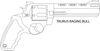 TAURUS RAGING BULL Hand Gun LINE ART.jpg