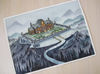 Gravity Falls-Pacifica Northwest-Northwest Mansion Mystery-cartoon-watercolor-gray painting-5.JPG