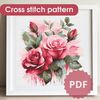 cross stitch pattern Roses (1).png