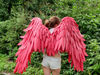 adult wings costume, Hawks costume, red angel wings, devil wings, final fantasy, articulating wings, anime cosplay wings, moving anime wings, movable wings, my 