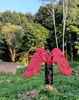 adult wings costume, Hawks costume, red angel wings, devil wings, final fantasy, articulating wings, anime cosplay wings, moving anime wings, movable wings, my 