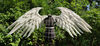 adult wings costume, fairy wings, angel wings costume, white cosplay wings, toshiro hitsugaya, white angel wings, Christmas angel wings, Aziraphale wings, Serap