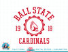 Ball State Cardinals Stamp Logo Officially Licensed Black T-Shirt copy.jpg