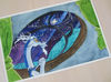My Little Pony- Discord-Friendship Is Magic MLP-blue painting - stars - watercolor cartoon painting-6.JPG