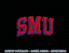 SMU Mustangs Retro Arch Block  .jpg