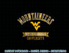 West Virginia Mountaineers Distressed Banner Navy  .jpg