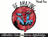 Kids Marvel Spider-Man Be Amazing Distressed Kids Graphic png, sublimation  .jpg