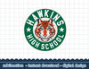 Netflix Stranger Things Hawkins High School Logo png,digital print.jpg