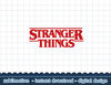 Netflix Stranger Things Simple Red Logo png,digital print.jpg