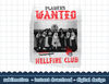 Stranger Things Hellfire Club Group Wanted Poster png,digital print.jpg