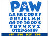 Paw Font otf svg 11.jpg