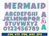 Mermaid Font layered svg 11.jpg