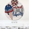 Ice Cream Patriotic Welcome Sign Svg - 4th Of July Door Hanger Svg - Popsicle Svg - 4th Of July Svg - Laser Cut Files - Glowforge Files 2.png
