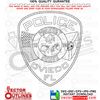 Oviedo Police svg patch, vector badge, Florida, black white, outline, cnc cutting, cricut svg cut file, laser metal engraving, vinyl cutting.jpg